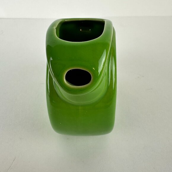 Fiesta Fiestaware Shamrock Green 2003 Tri-State Pottery Festival Mini Disc Pitch - Picture 2 of 6